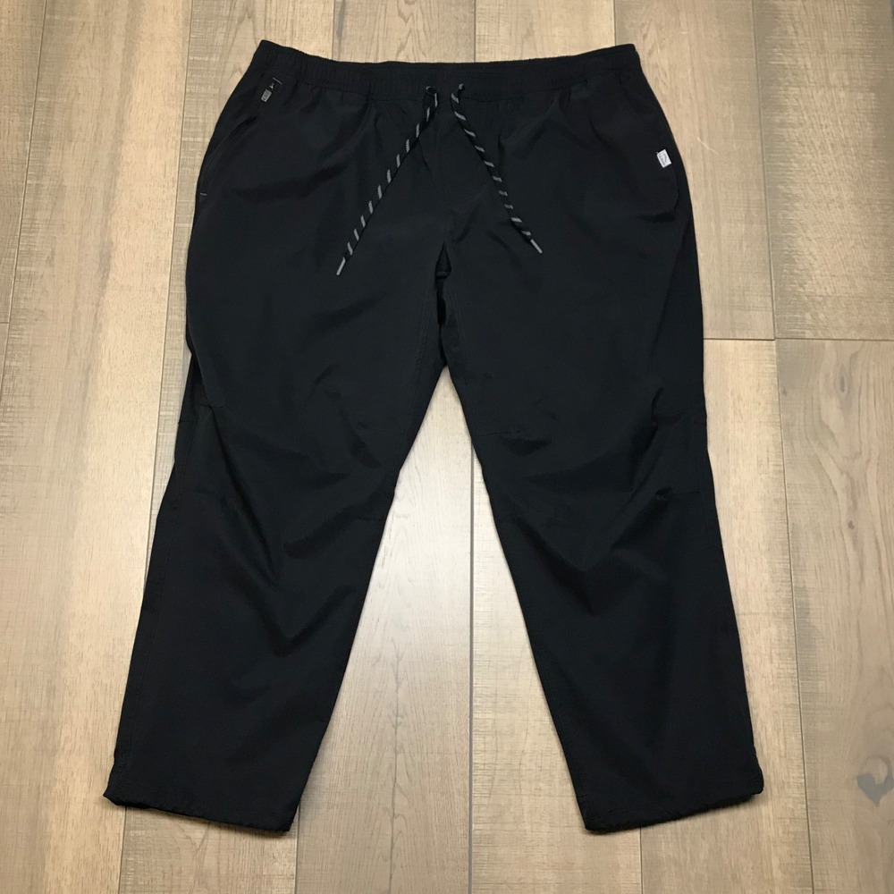 L.L. Bean Pants Mens Size 2XL Black Multisport Lined Hiking Running Outdoor Camp